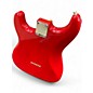 Used Fender Noventa Stratocaster Chrome Red Metallic Solid Body Electric Guitar