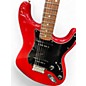 Used Fender Noventa Stratocaster Chrome Red Metallic Solid Body Electric Guitar