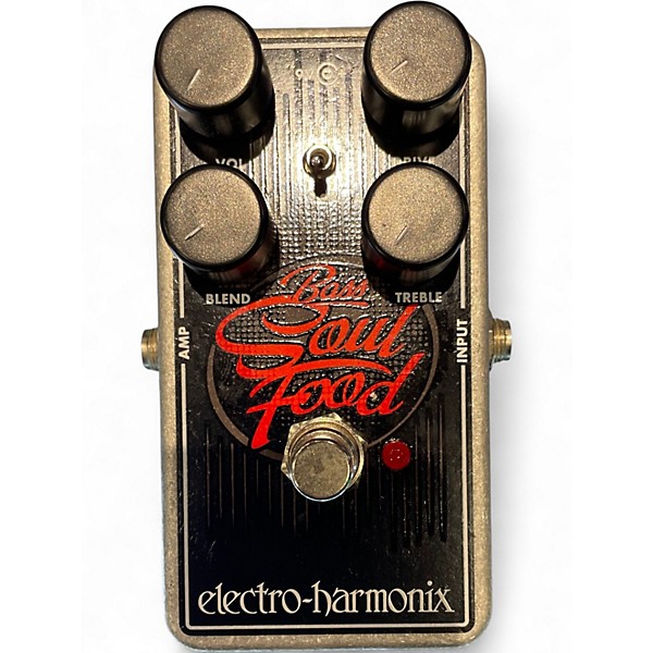 Used Electro-Harmonix Bass Soul Food Overdrive Bass Effect Pedal