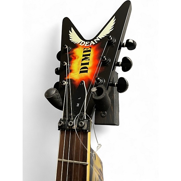 Used Dean Dime Shadow ML Black Solid Body Electric Guitar