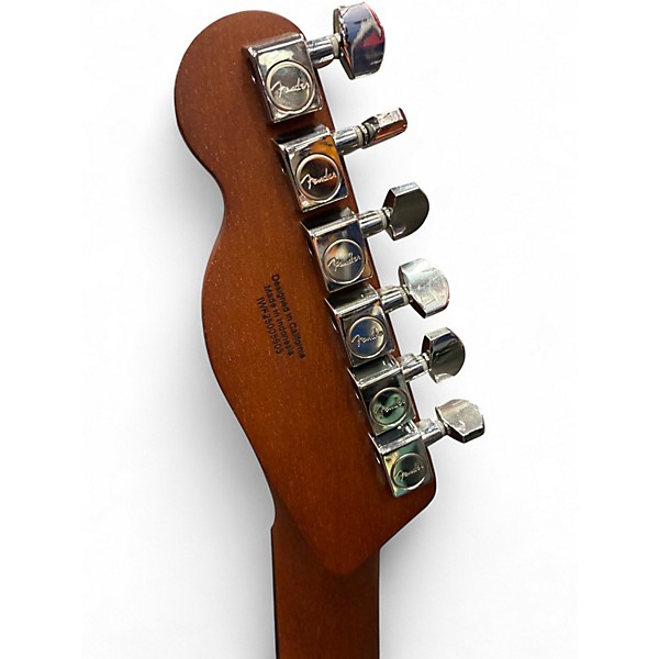 Used Fender Acoustasonic Player Telecaster Black Acoustic Electric Guitar