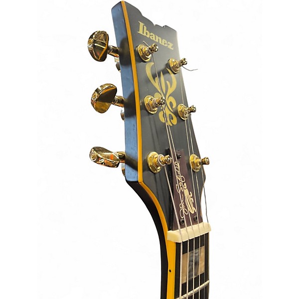 Used Ibanez jsm20 Black Hollow Body Electric Guitar