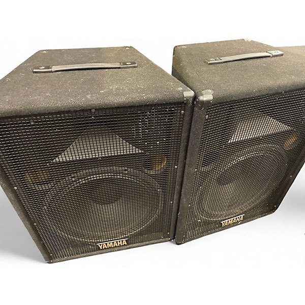 Used Yamaha S15E PAIR Unpowered Speaker