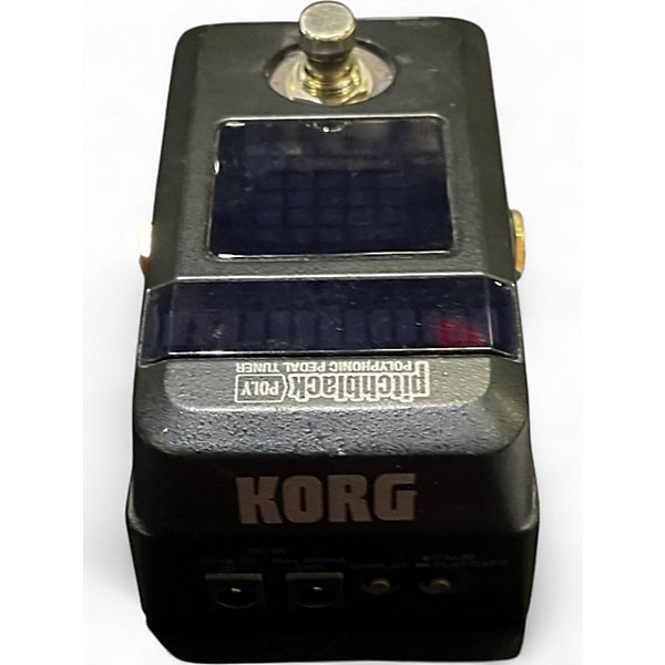 Used KORG PB01 Pitchblack Chromatic Tuner Pedal