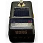 Used KORG PB01 Pitchblack Chromatic Tuner Pedal