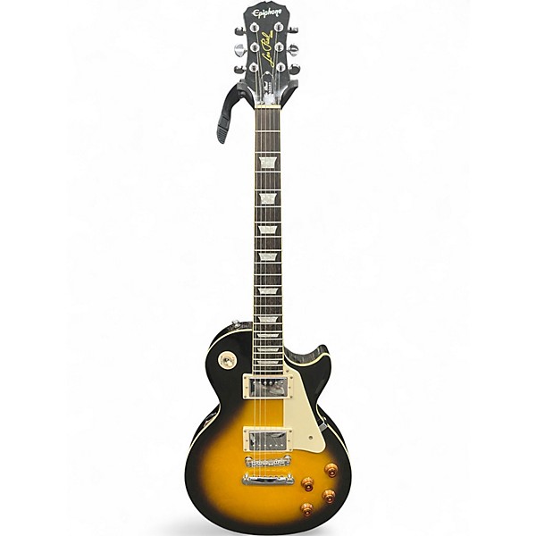 Used Epiphone Les Paul Standard 2 Tone Sunburst Solid Body Electric Guitar