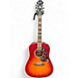 Used Epiphone Hummingbird 2 Tone Sunburst Acoustic Guitar thumbnail