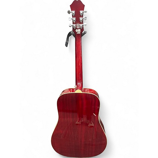 Used Epiphone Hummingbird 2 Tone Sunburst Acoustic Guitar