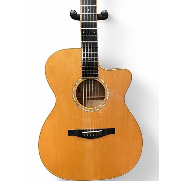 Used Eastman AC612 Natural Acoustic Electric Guitar