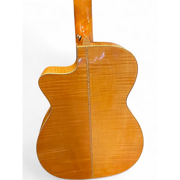 Used Eastman AC612 Natural Acoustic Electric Guitar
