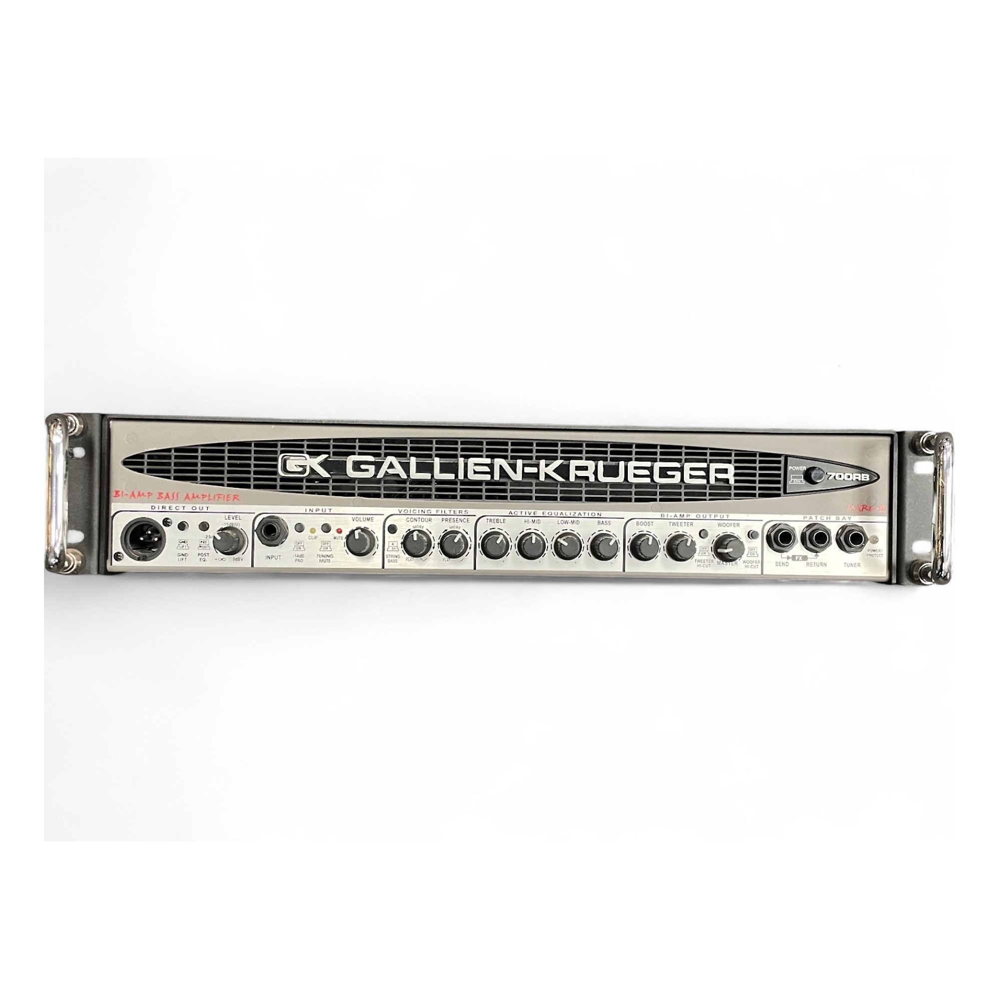 Used Gallien-Krueger 700RB-II 480/50W Bass Amp Head | Guitar Center