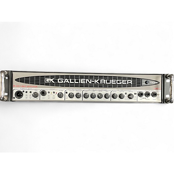 Used Gallien-Krueger 700RB-II 480/50W Bass Amp Head | Guitar Center