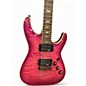 Used Schecter Guitar Research Omen Extreme 6 Pink Solid Body Electric Guitar