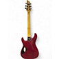 Used Schecter Guitar Research Omen Extreme 6 Pink Solid Body Electric Guitar