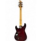 Used Schecter Guitar Research Omen Extreme 6 Black Cherry Solid Body Electric Guitar