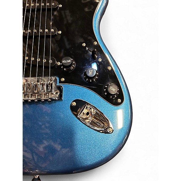 Used Squier Affinity Stratocaster Metallic Blue Solid Body Electric Guitar