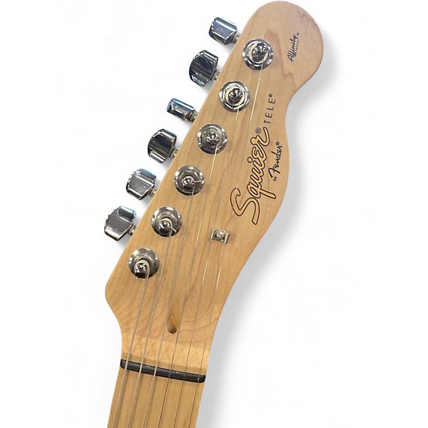 Used Squier Affinity Telecaster Butterscotch Solid Body Electric Guitar