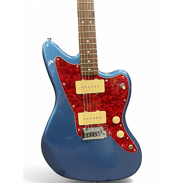 Used Squier Affinity Jazzmaster Metallic Blue Solid Body Electric Guitar