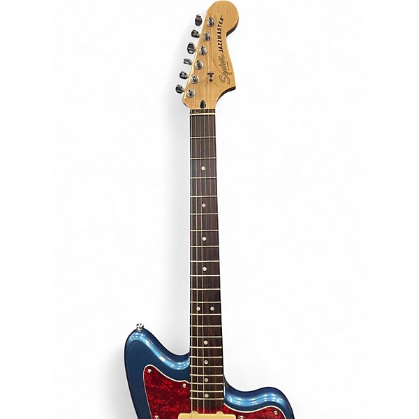 Used Squier Affinity Jazzmaster Metallic Blue Solid Body Electric Guitar