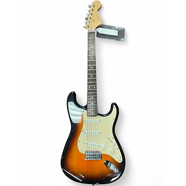 Used Squier Affinity Stratocaster 2 Color Sunburst Solid Body Electric Guitar