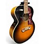 Used Epiphone J-200 Studio 2 Tone Sunburst 12 String Acoustic Electric Guitar