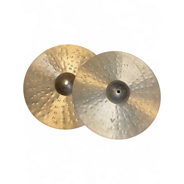 Used Aisen 15in Vintage Hi Hat Pair Cymbal