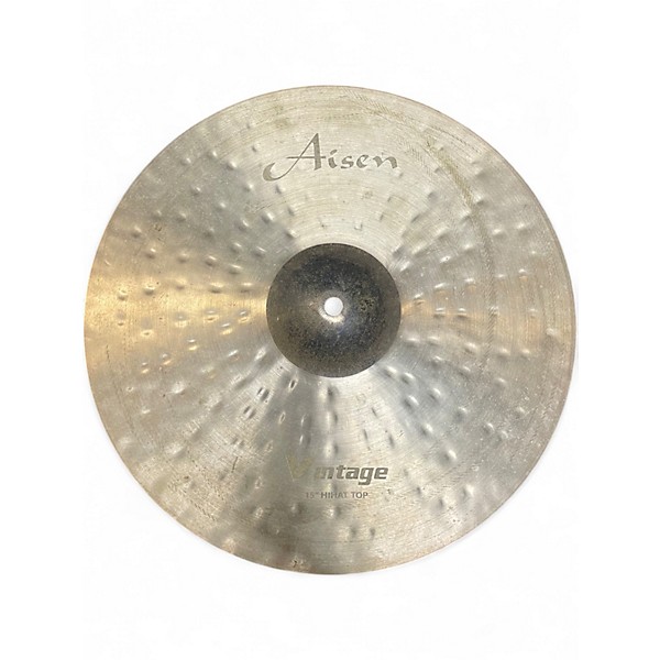 Used Aisen 15in Vintage Hi Hat Pair Cymbal