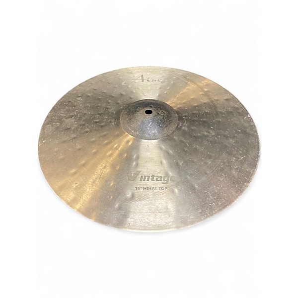Used Aisen 15in Vintage Hi Hat Pair Cymbal