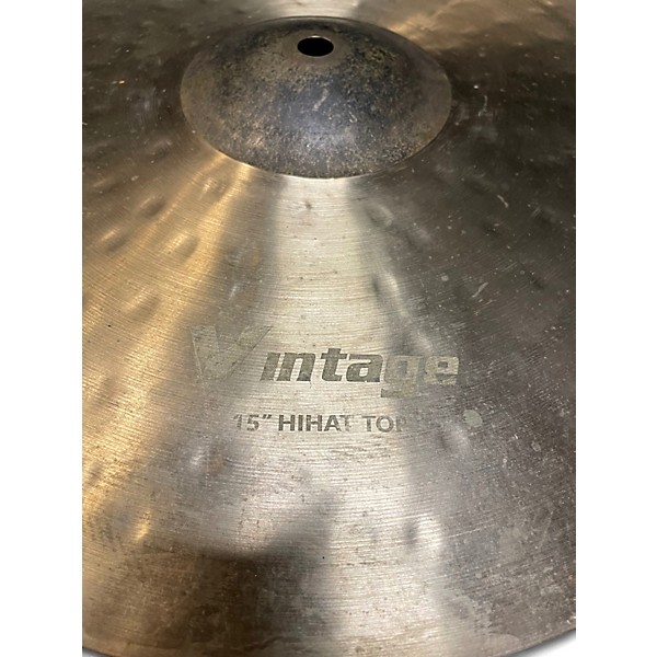 Used Aisen 15in Vintage Hi Hat Pair Cymbal