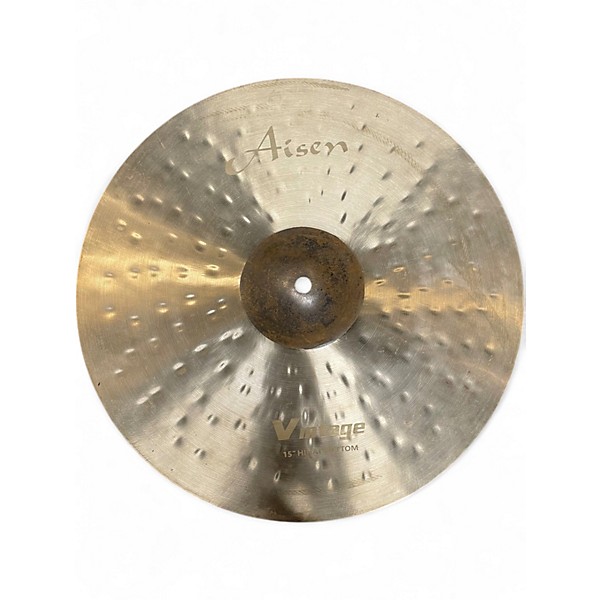 Used Aisen 15in Vintage Hi Hat Pair Cymbal