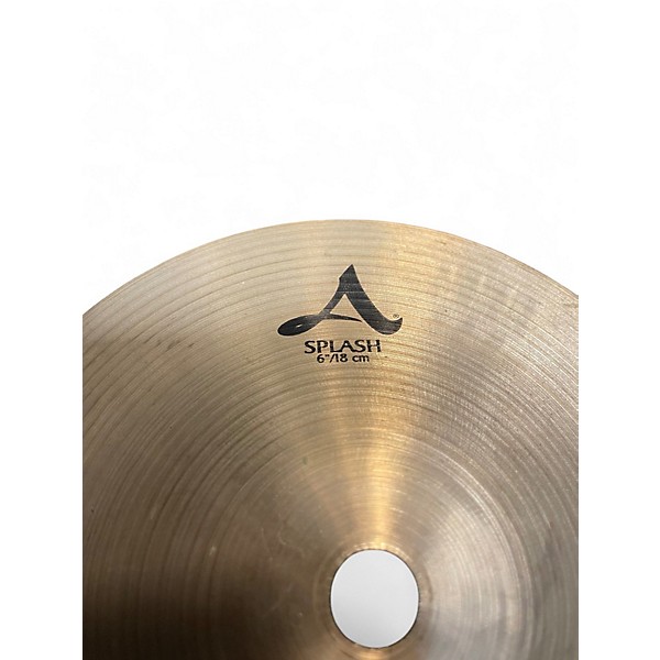 Used Zildjian 6in A Series Splash Cymbal