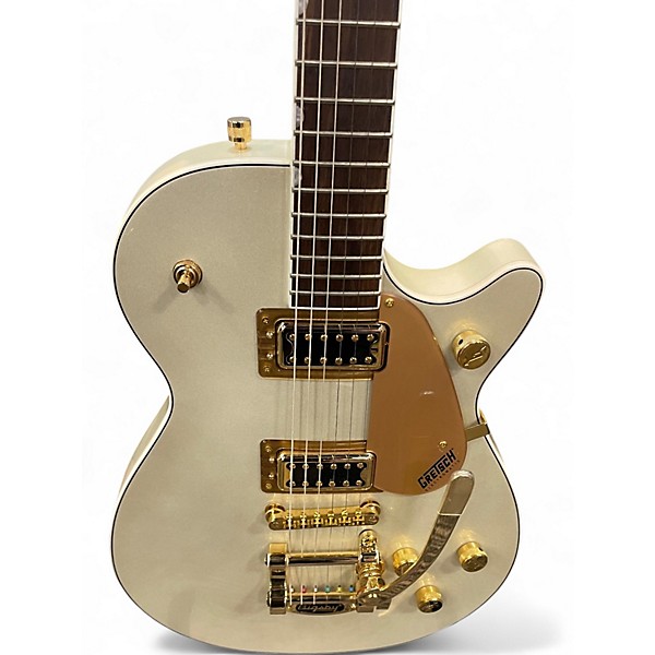 Used Gretsch Guitars G5237TG Pearl White Solid Body Electric Guitar