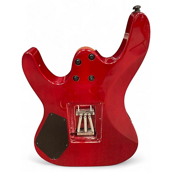 Used Kramer striker Candy Apple Red Solid Body Electric Guitar