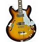 Used Epiphone Casino 2 Tone Sunburst Hollow Body Electric Guitar
