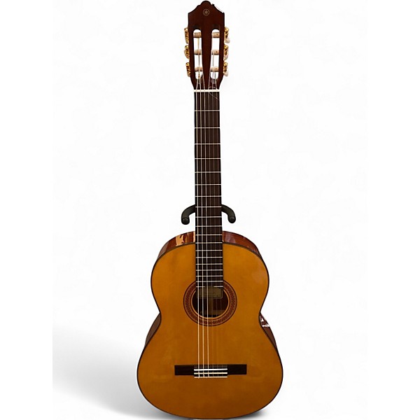 Used Yamaha CGTA TransAcoustic Natural Classical Acoustic Electric Guitar
