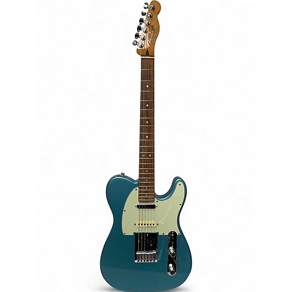 Used Fender Player Plus Nashville Telecaster Blue Solid Body Electric Guitar
