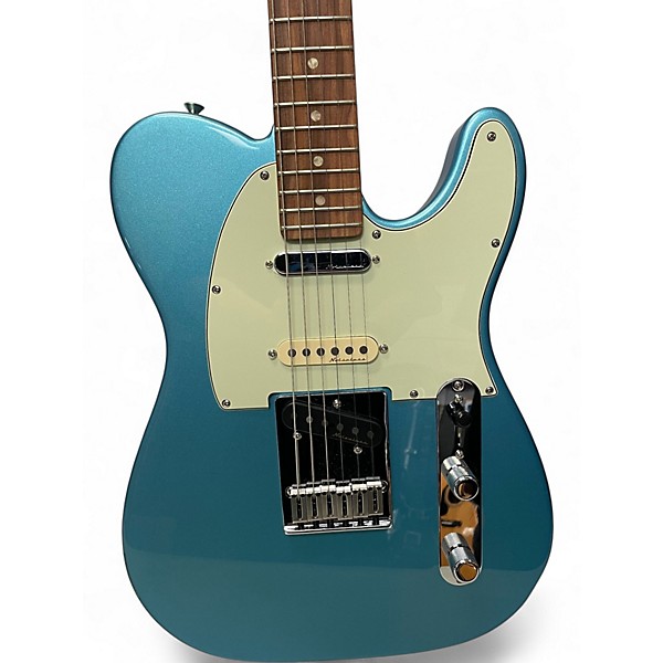Used Fender Player Plus Nashville Telecaster Blue Solid Body Electric Guitar