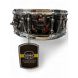 Used Mapex 14in Armory Tomahawk Black Chrome Drum