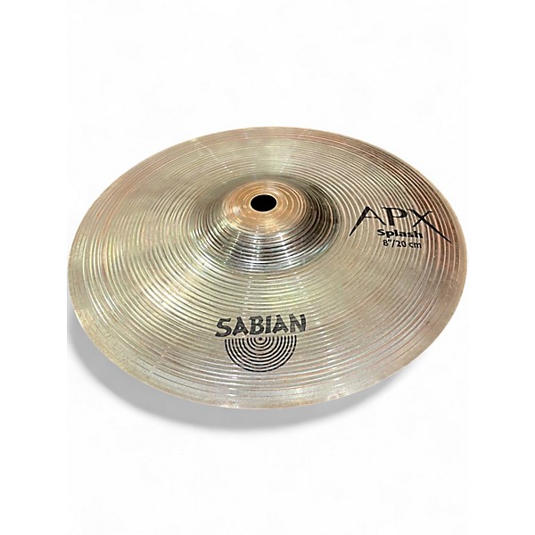 Used SABIAN 8in APX Splash Cymbal