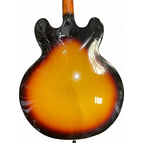 Used Epiphone ES335 IG 3 Color Sunburst Hollow Body Electric Guitar