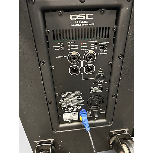 Used QSC KSUB Powered Subwoofer