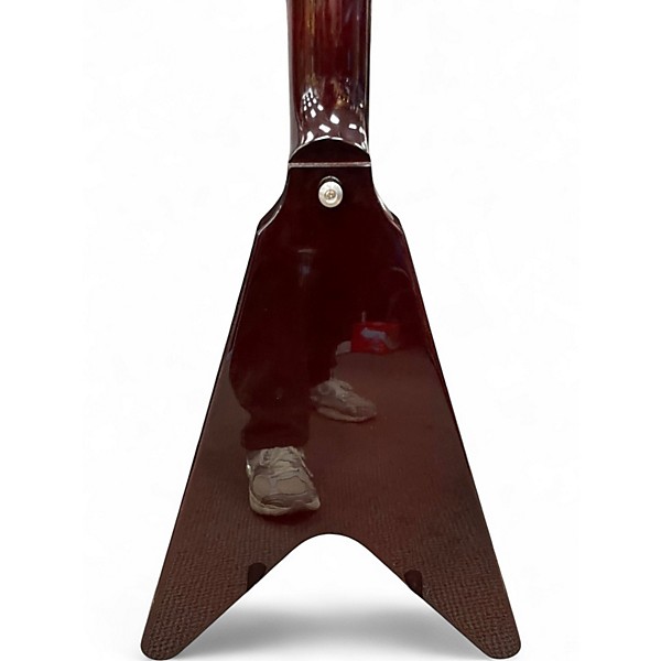 Used Gibson FLYING V Cherry Solid Body Electric Guitar