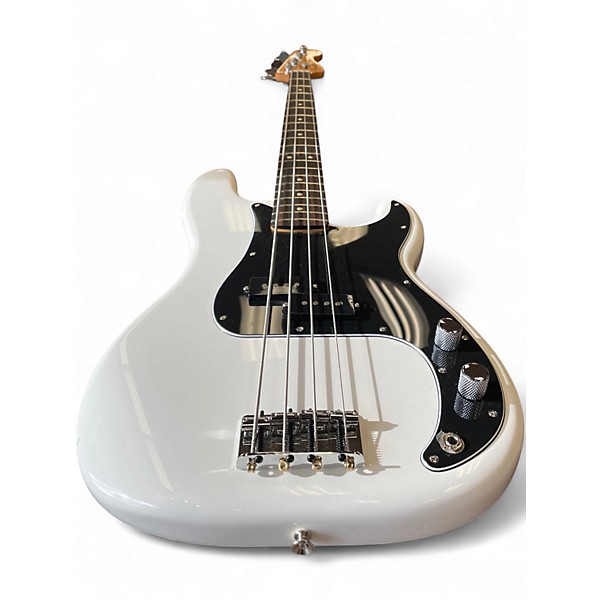 Used Fender Player Precision Bass Alpine White Electric Bass Guitar