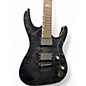 Used ESP LTD MH400NT Trans Black Solid Body Electric Guitar