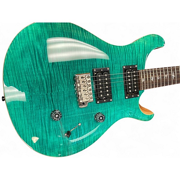 Used PRS SE Custom 24 Green Solid Body Electric Guitar