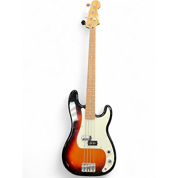 Used Fender Player Precision Bass 2 Color Sunburst Electric Bass Guitar