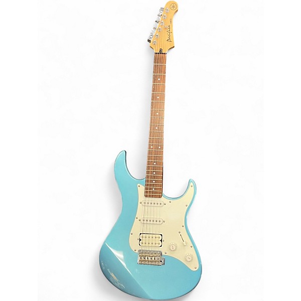 Used Yamaha Pacifica Baltic Blue Solid Body Electric Guitar