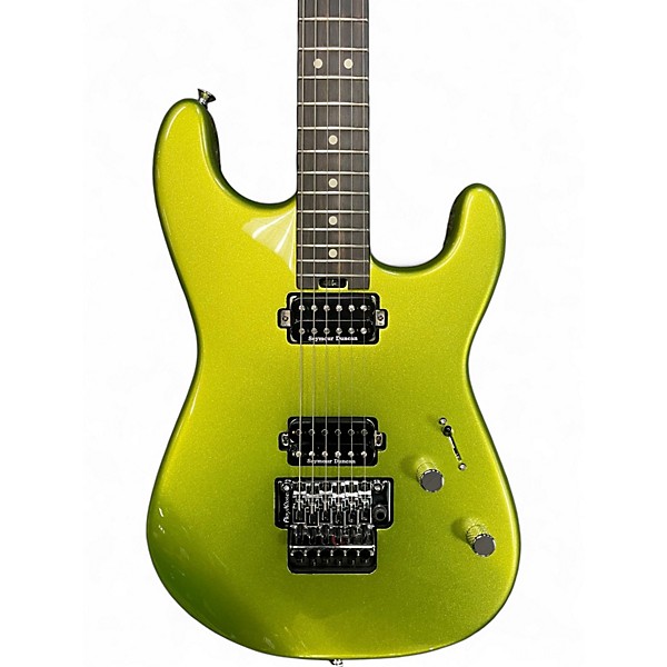 Used Charvel PRO MOD SAN DIMAS HH Metallic Green Solid Body Electric Guitar