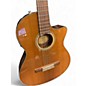 Used Fender CN140SCE Natural Classical Acoustic Electric Guitar