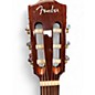 Used Fender CN140SCE Natural Classical Acoustic Electric Guitar